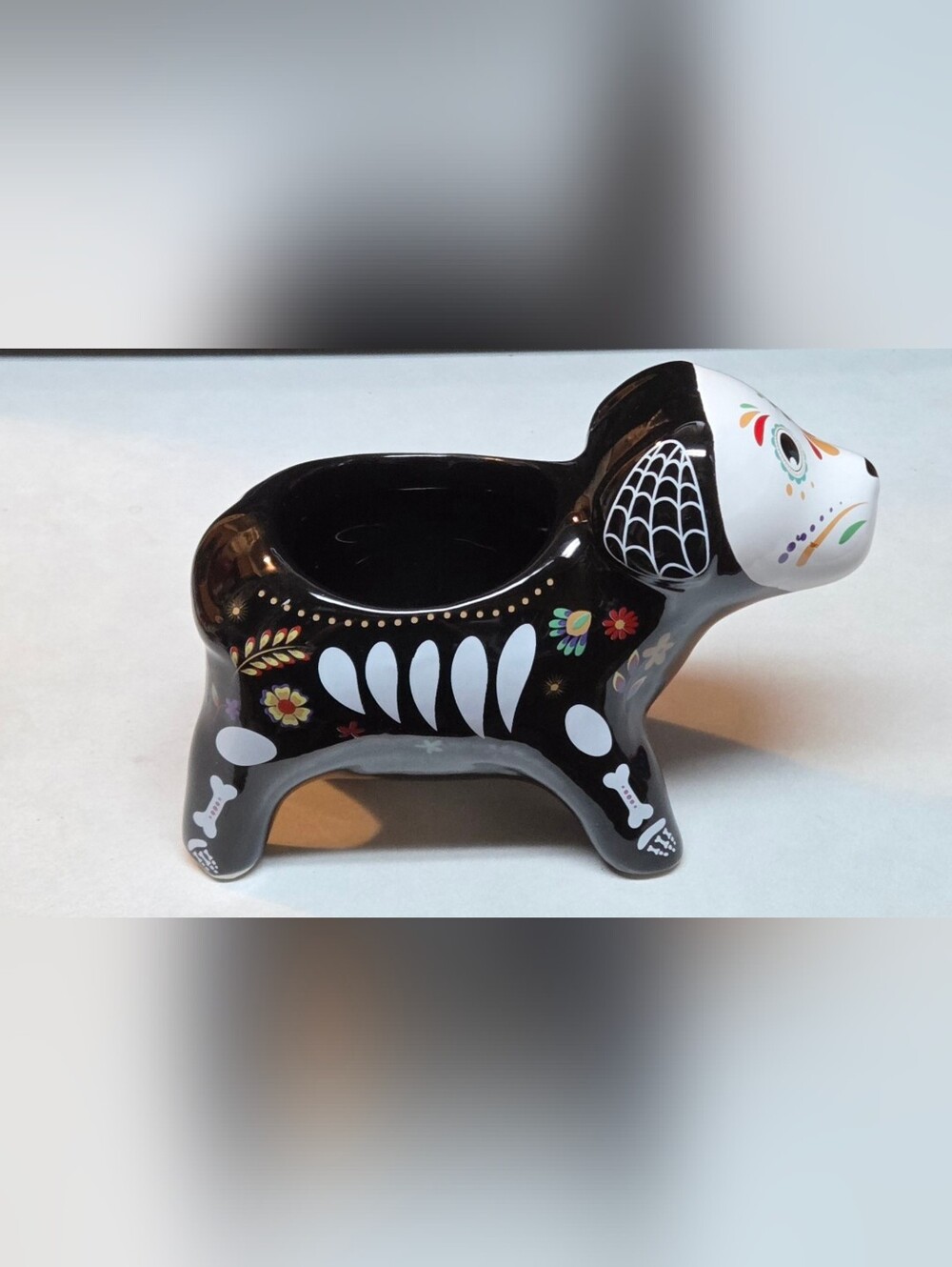 Day of the Dead Cat/Dog Planter or Desk Organizer
